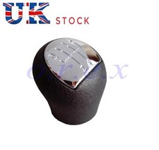 1x Renault Black Gear Shift Knob Lift Reverse Stick OEM Replace w/ Numbers 1-5 R