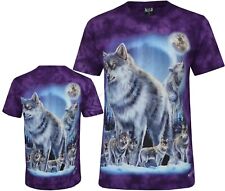 Tie Dye T-Shirt Wolves under