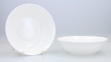 Maxwell & Williams x 2 Cashmere Fine Bone China White Cereal Bowls 18 cm
