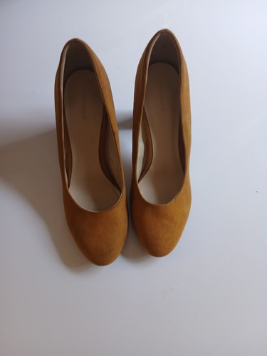 Mustard yellow high heels - mustard,
