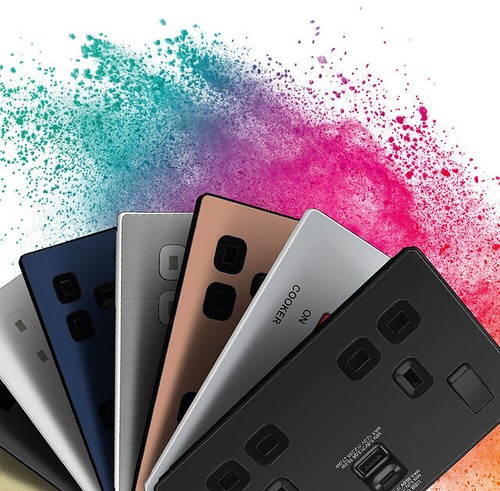 Evolve switches sockets - switches,