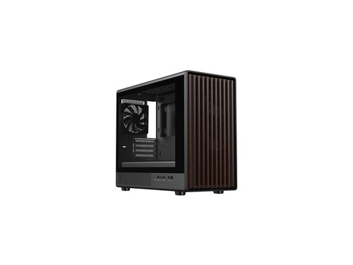 Diypc diy matx06 wood - diypc, black