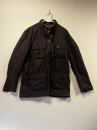 Barbour brown waxed cotton - barbour,