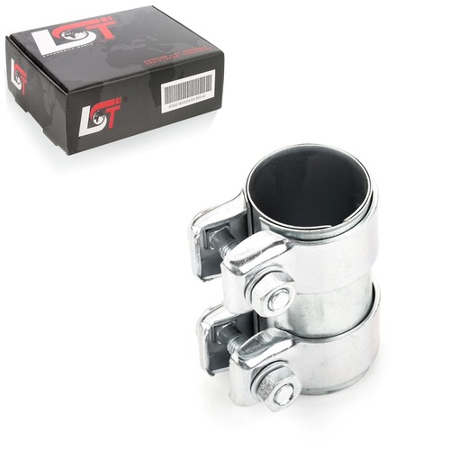 Pipe connector double - double, clamp
