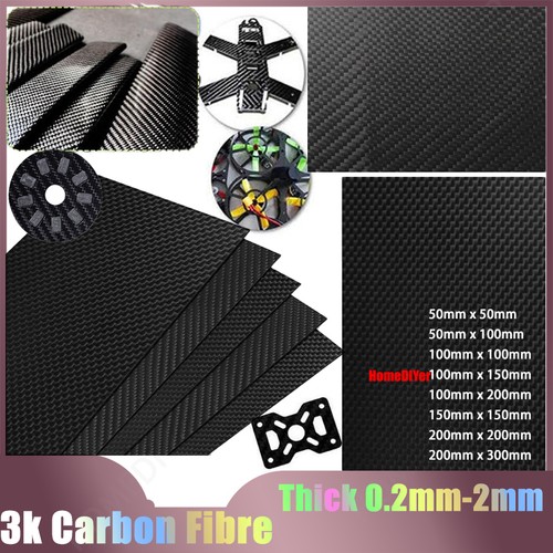 Carbon fibre sheet - sheet, 3k