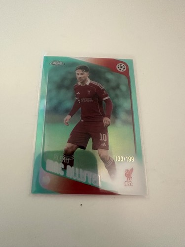Topps chrome ucc alexis mac - topps,