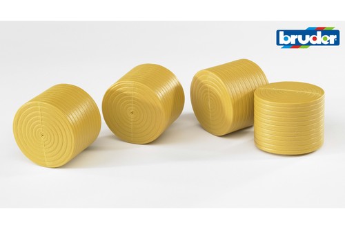 Bruder toy hay bales pack - bales, 4-pack