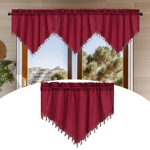 Valance curtain for window - valance,