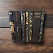 Black & Gold Decorative Book
