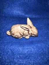1970s Wade Whimsies Red Rose Tea Bunny Rabbit - Open Ears