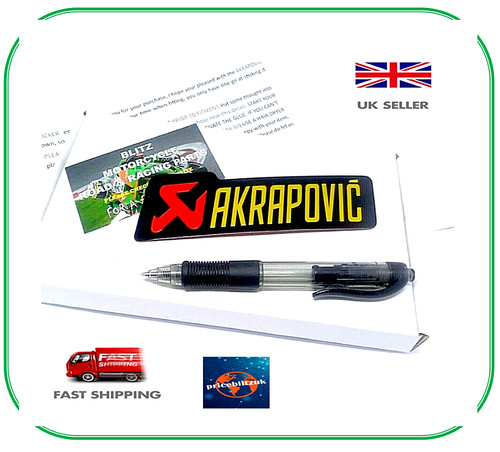 Akrapovic exhaust sticker - akrapovic,