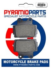 Rear brake pads for Yamaha SDR200 87-89