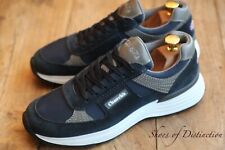 Church's 873 Navy Blue Suede Canvas Trainers Men's UK 6 US 7 EU 40 RRP £820