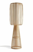 Habitat Achille Japonica Floor Lamp - Ash | Wooden Standing Light Home Decor