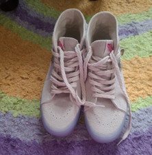 vans x ireneisgood sold out platform shoes 8 pink emo new  trainers charms vans