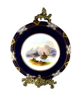 Coalport Handpainted Cabinet