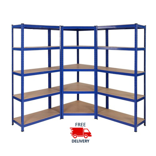 Corner racking garage shelving - racking,