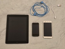 iPad 3rd gen. 64gb, iPhone 4s