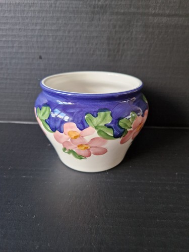 Handpainted ceramic vase - handpainted,