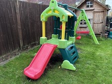 Little Tikes Clubhouse Swing & Slide Set