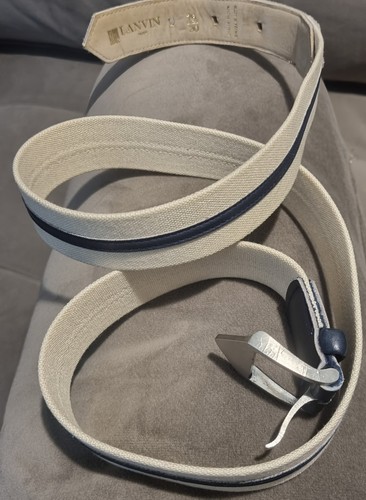 Lanvin leather and fabric - lanvin,