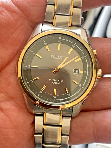 Seiko kinetic watch - kinetic, men’s