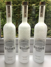 Belvedere Empty Vodka Bottles, craft, wedding, candles, lights etc