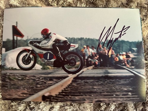 Giacomo agostini hand signed - agostini,