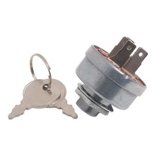 Ignition Start Key Set and Switch Compatible with Multiple Lawn Mower Models