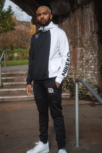 Mens black joggers slim - black,