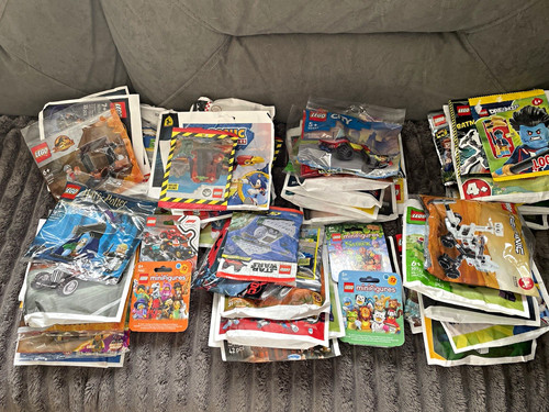 Lego poly bags - x, and