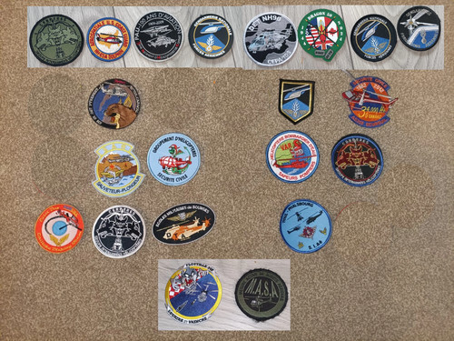 Helicopter patches - 21,