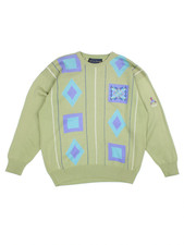 80's Pringle Geometric Pattern