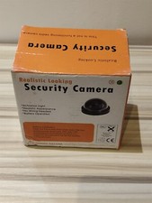 Dummy CCTV Dome Security Camera With Flashing LED For Indoor And Outdoor Use