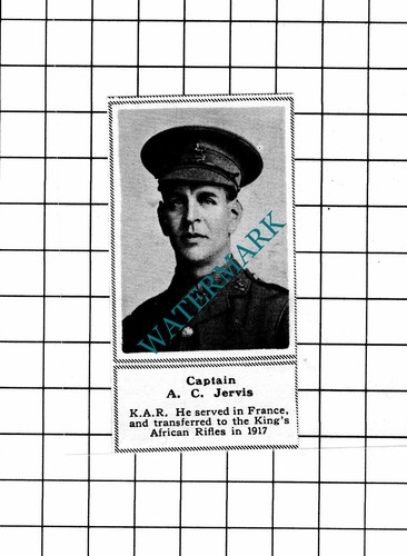 Captain jervis kar king - c, king's