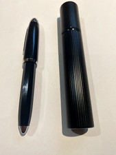 Rare Breitling 9-Sided Pen in Aluminium Tube. Black. Circa 2008