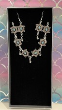 Turtle Bracelet And Earrings Set. Gift Boxed.