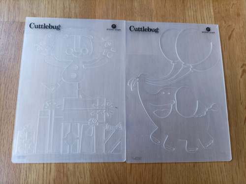 Cuttlebug embossing - a6,