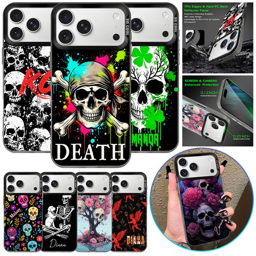 Skull printed phone cover - printed,