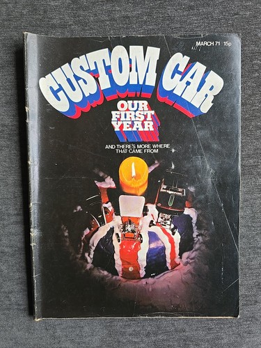 Custom car magazine - car, 1971