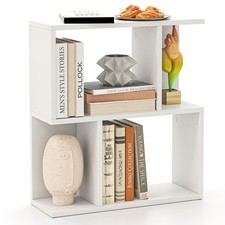 3-Tier Bookshelf Display Shelf