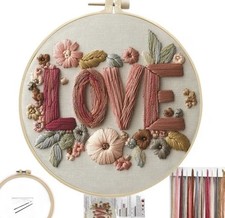 Embroidery Kit Beginners- Love
