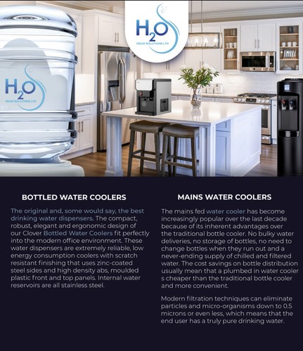 Ambient cold water - &, cooler