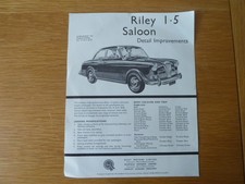 Riley one point five Car