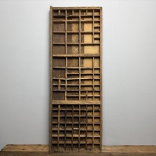 Vintage Wooden Printers Tray -