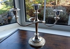 Vintage Three Arm Candelabra