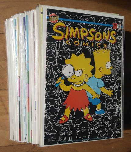 Simpsons comics lot 34 - of,