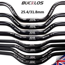 BUCKLOS 25.4/31.8mm Bike Handlebar Aluminum 580/620/660/720/780mm MTB Riser Bars