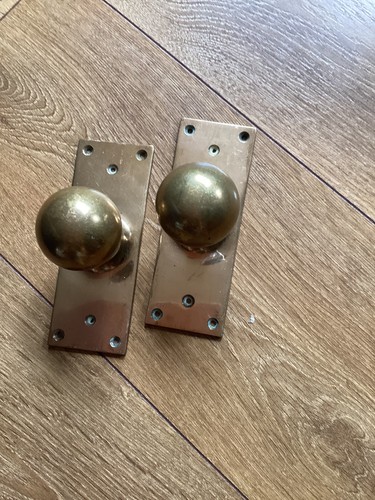 Set brass door - set,