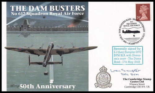 Dams raid veteran len sumpter - len,